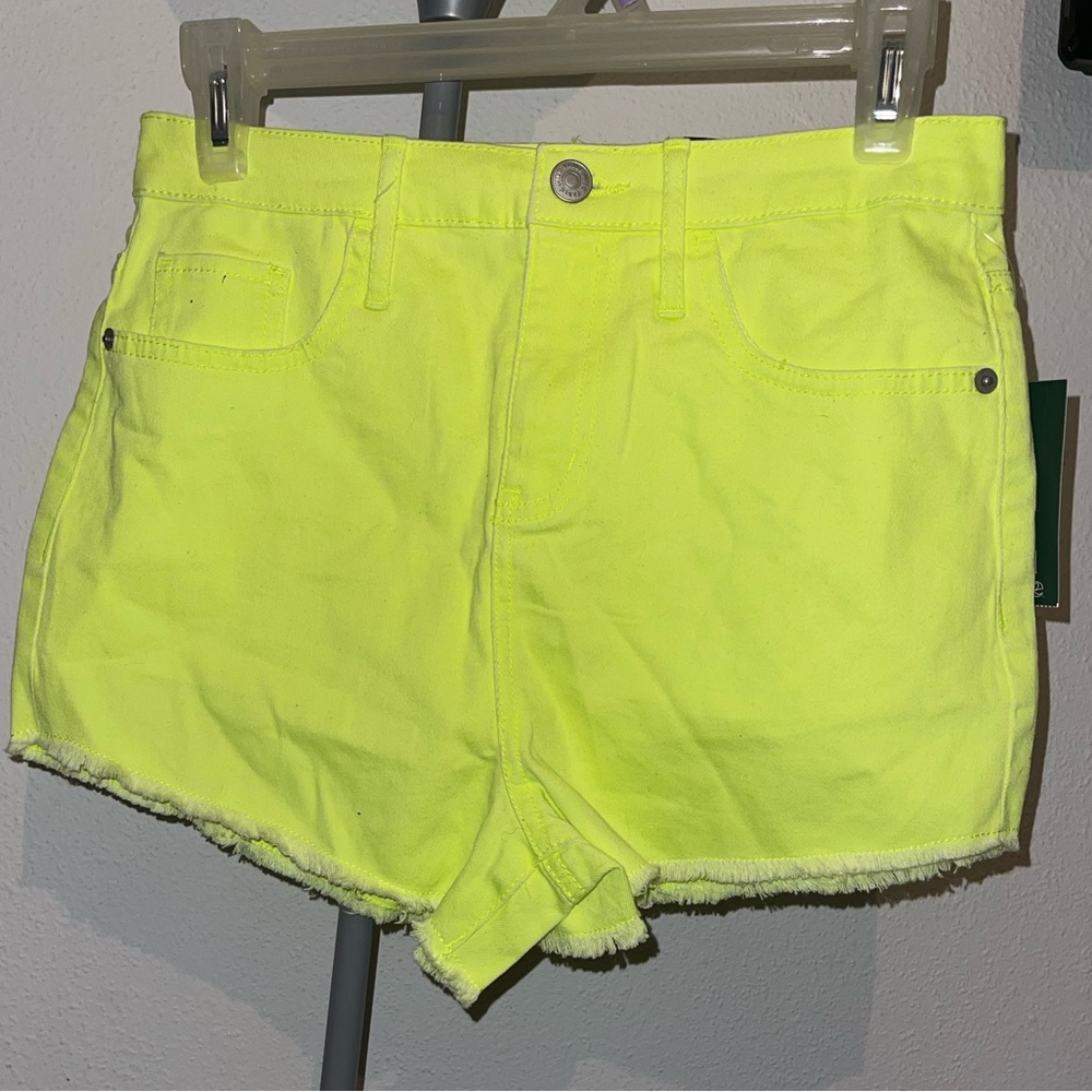 High rise shorts